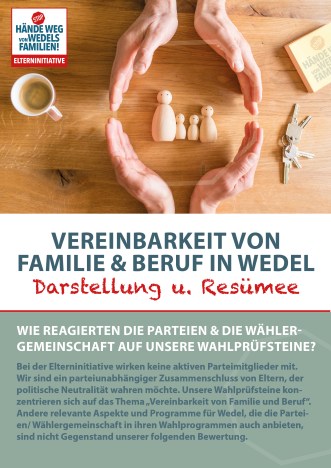 Deckblatt Wahlprüfsteine 2018_Elterninitiative Wedel