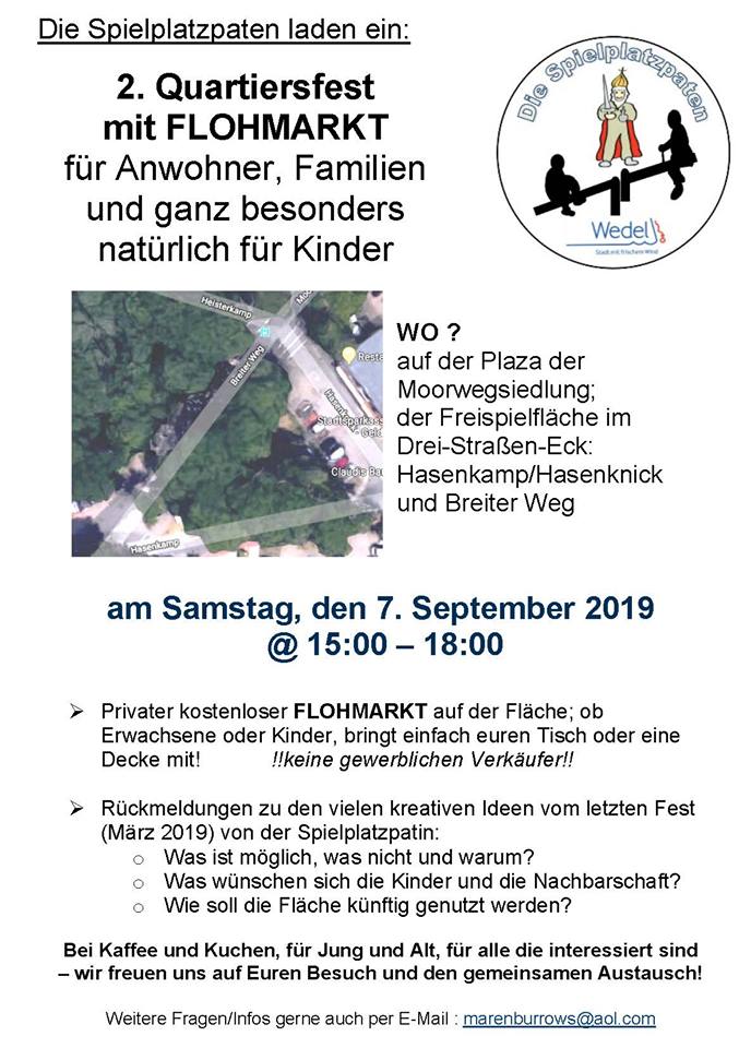 Quartiersfest Hasenkamp Webseite